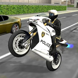 Police Bike City Driving 图标